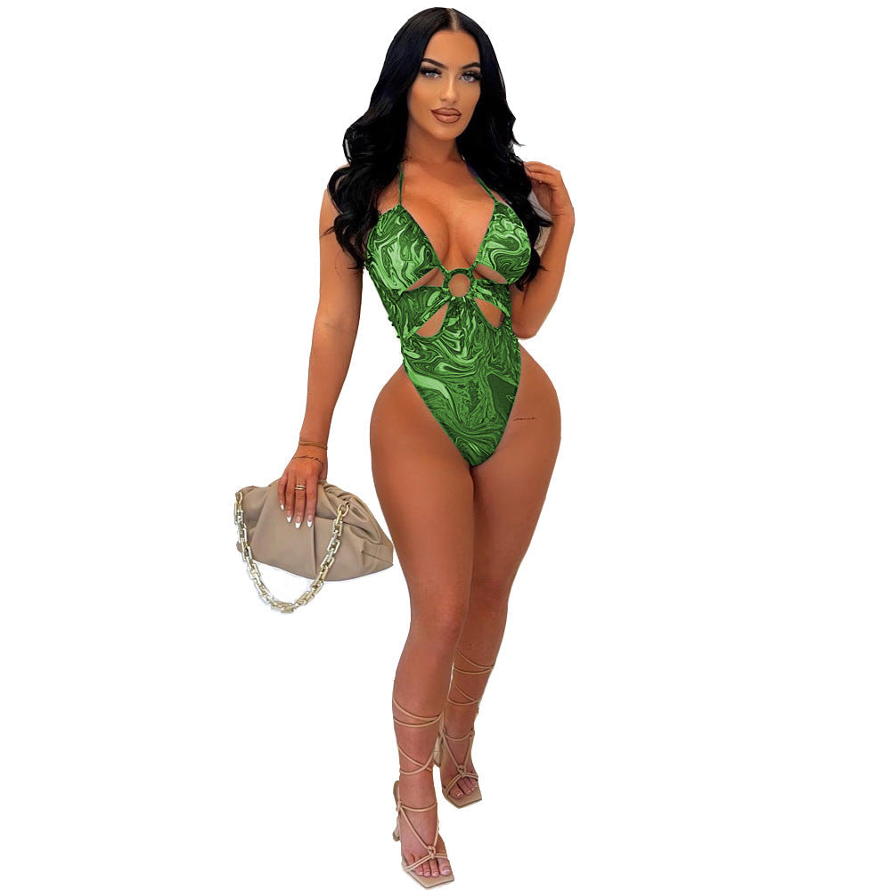Luxe Lace Beachwear Two-piece Set