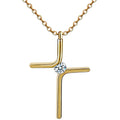 Luxe Cross Pendant Necklace