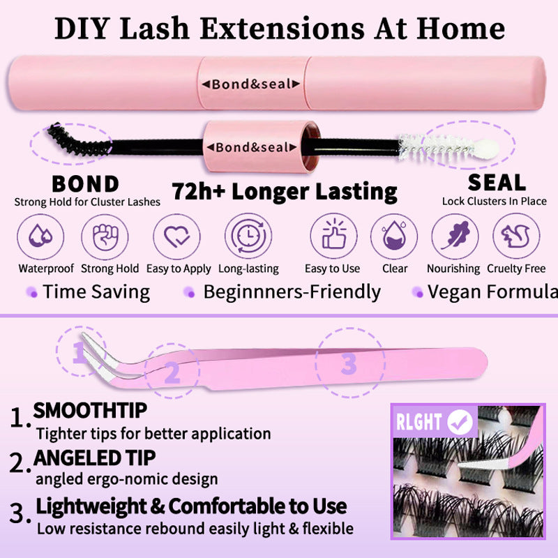 Luxe Lash Clusters Extensions Fluffy Individual Lashes