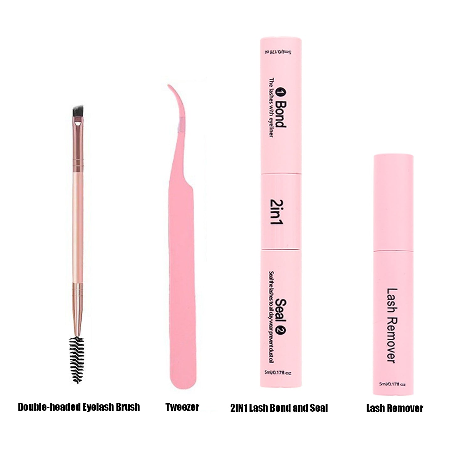 DIY Luxe Individual Lash Clusters D Curl 30D 40D Thick Volume Kit