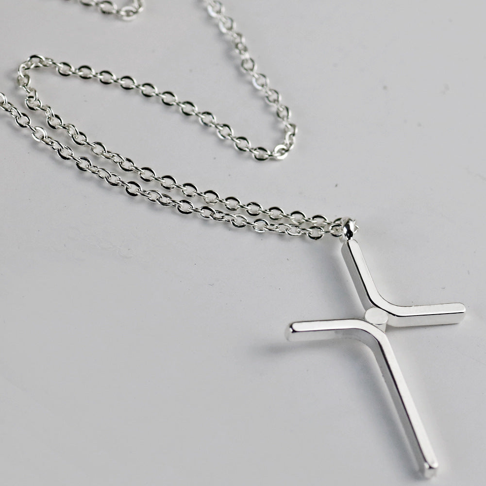 Luxe Cross Pendant Necklace