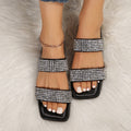 Women's Luxe Slippers With Rhinestone’s
