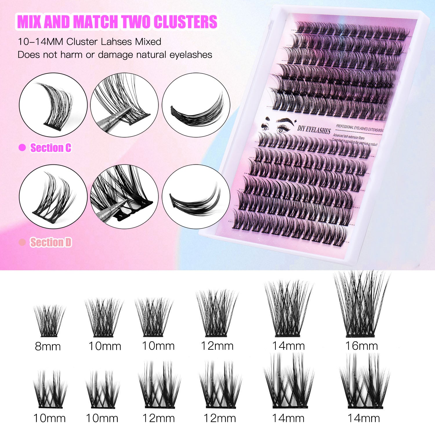 Luxe 150 Segmented Lash Clusters