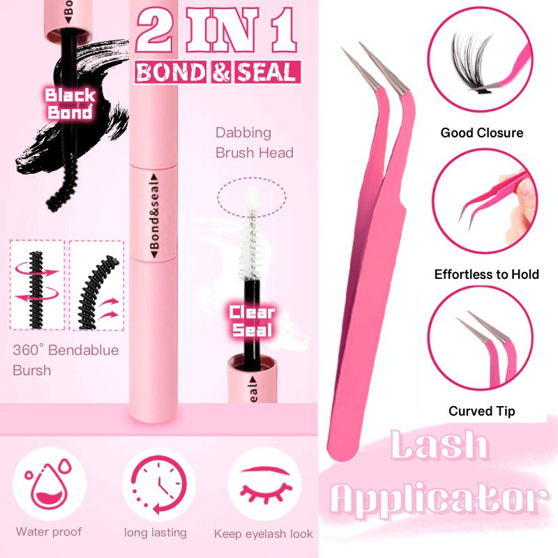 Luxe Lash Clusters Extensions Fluffy Individual Lashes