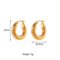 Luxe Gold  Elegant Ear Rings