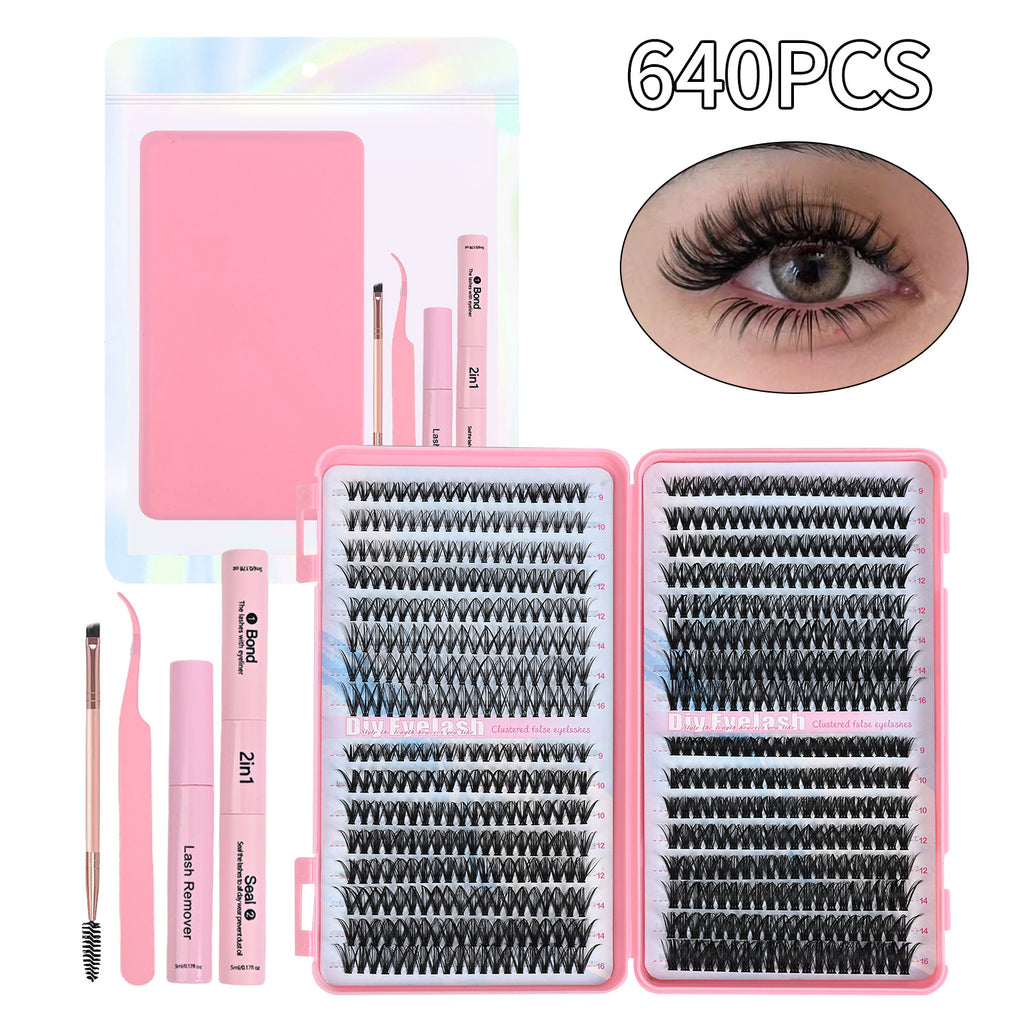 Luxe Lash Clusters Extensions Fluffy Individual Lashes