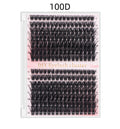 DIY Luxe Individual Lash Clusters D Curl 30D 40D Thick Volume Kit