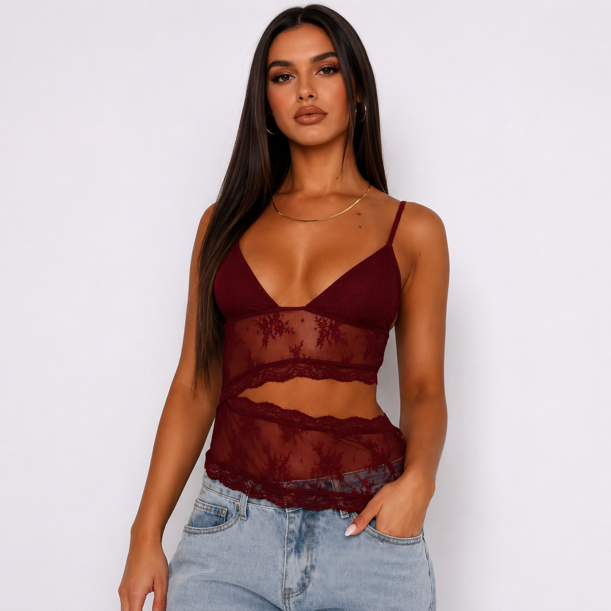 Luxe Lace Shirt