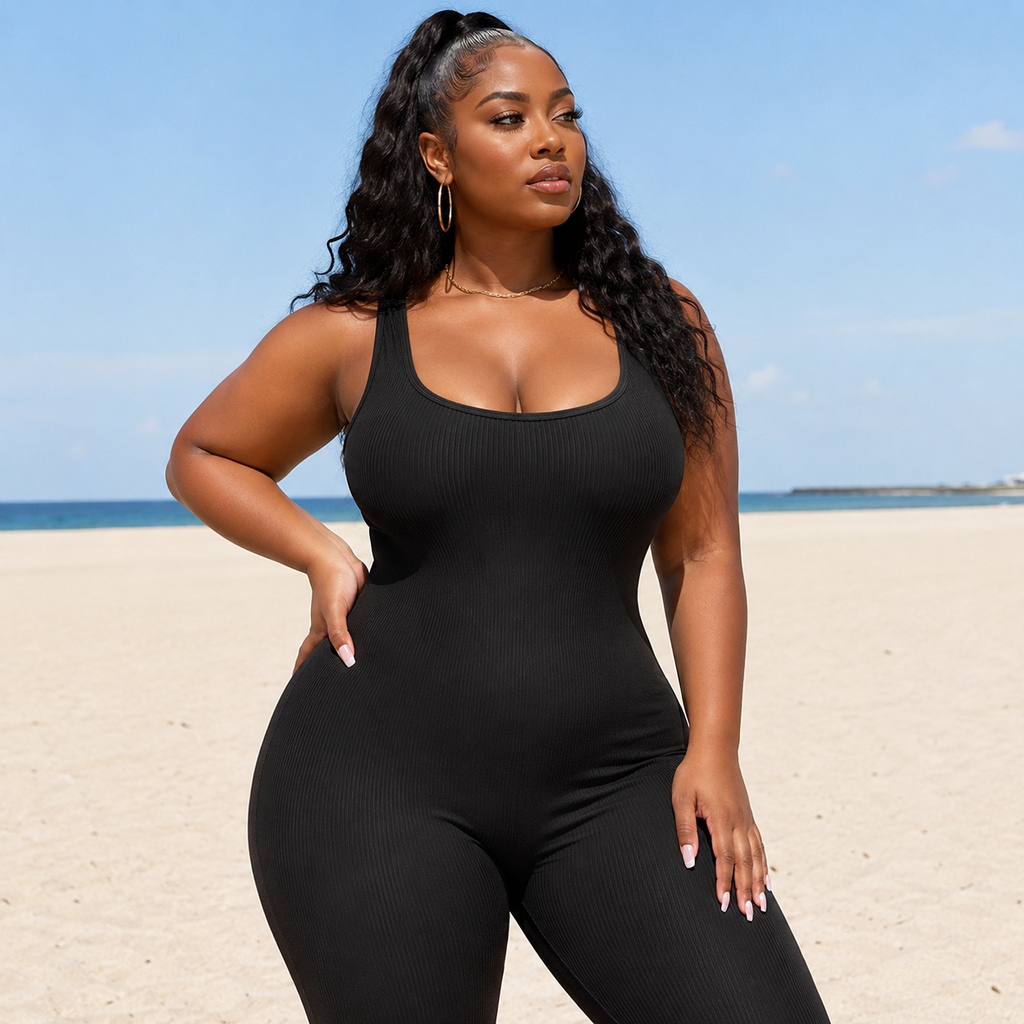 Luxe Suspender Tank Top One Piece