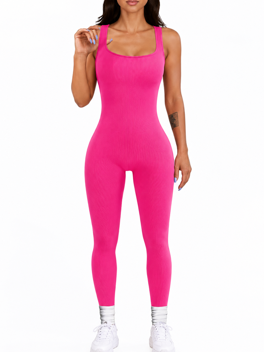 Luxe Suspender Tank Top One Piece