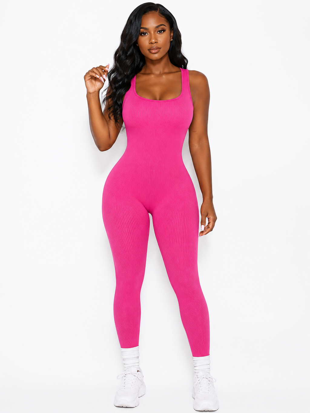 Luxe Suspender Tank Top One Piece