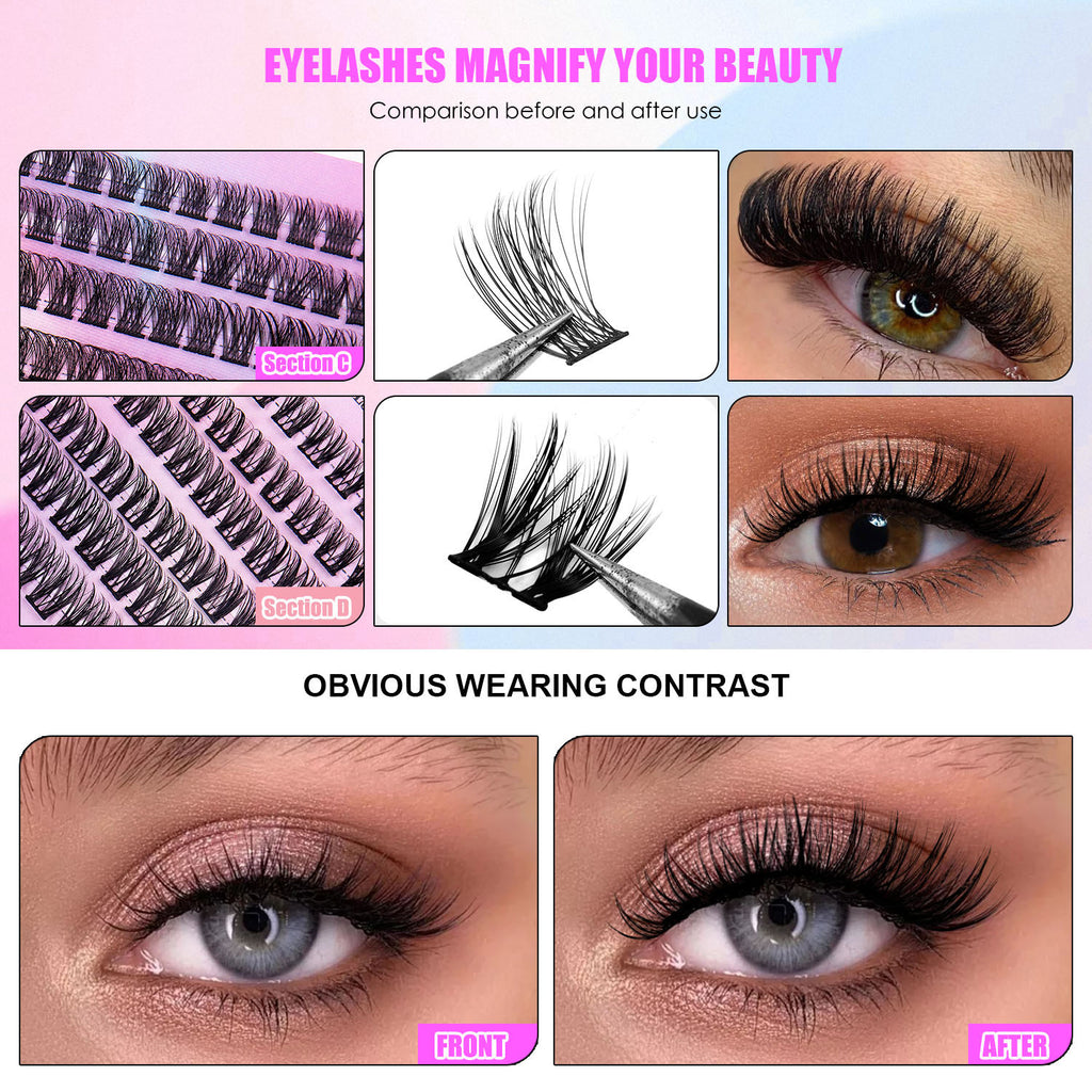 Luxe 150 Segmented Lash Clusters