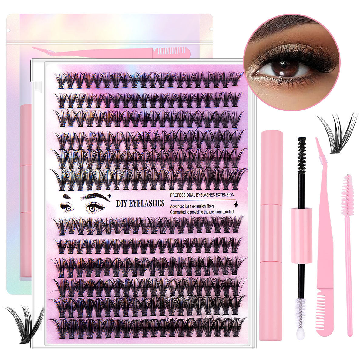 Luxe Volume Lash Cluster Set